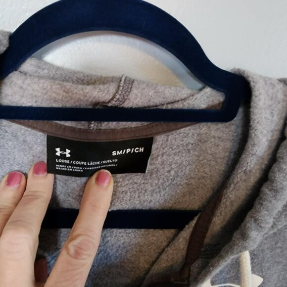 EUC Under Armour Zip Up Hoodie Jacket - Picture 4 of 4